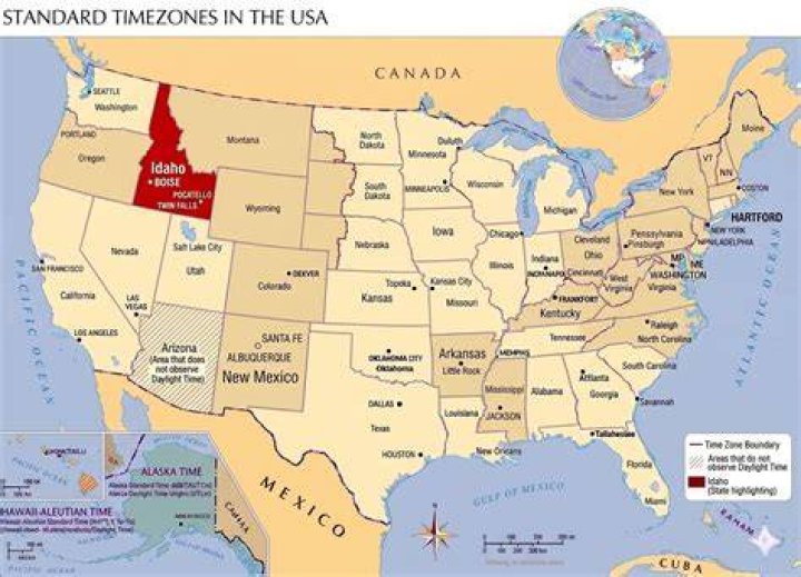 Is Boise Idaho on mountain time