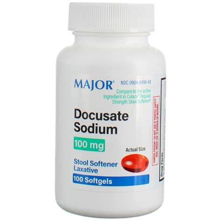 Is Docusate sodium a cathartic