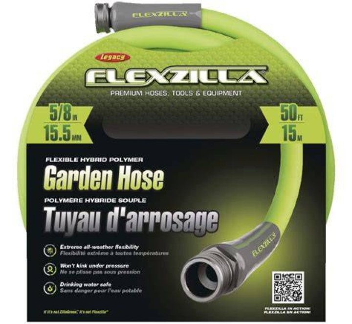 Is Flexzilla garden hose drinking water safe