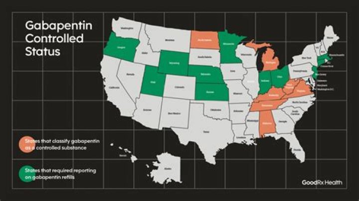Is Gabapentin a controlled substance in Texas