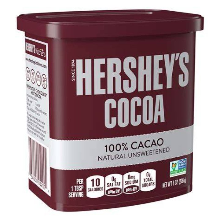 Is Hersheys cocoa unsweetened
