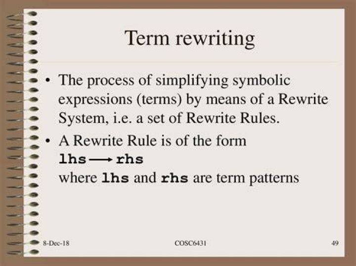 Is it rewrite or rewriting