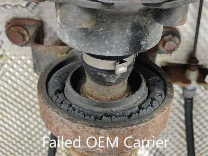 Is it safe to drive with a bad carrier bearing