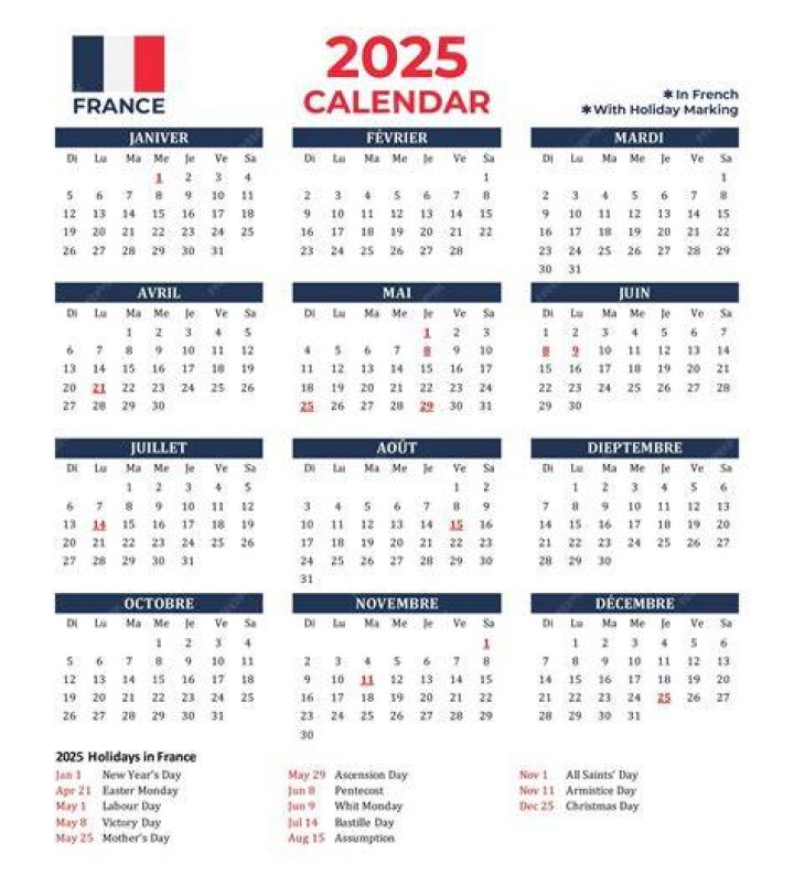 Is May 30 a holiday in France