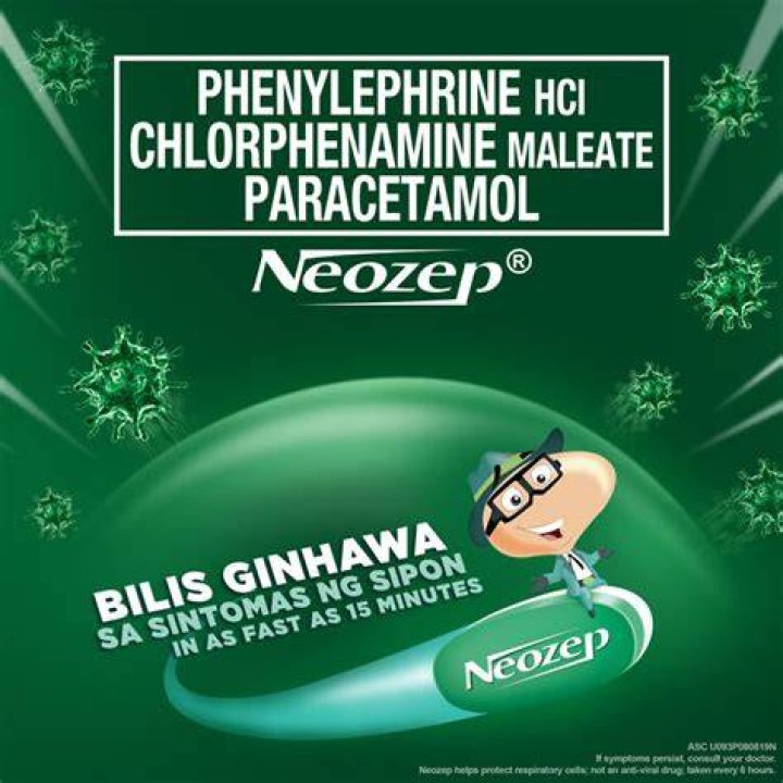 Is Neozep good for cough