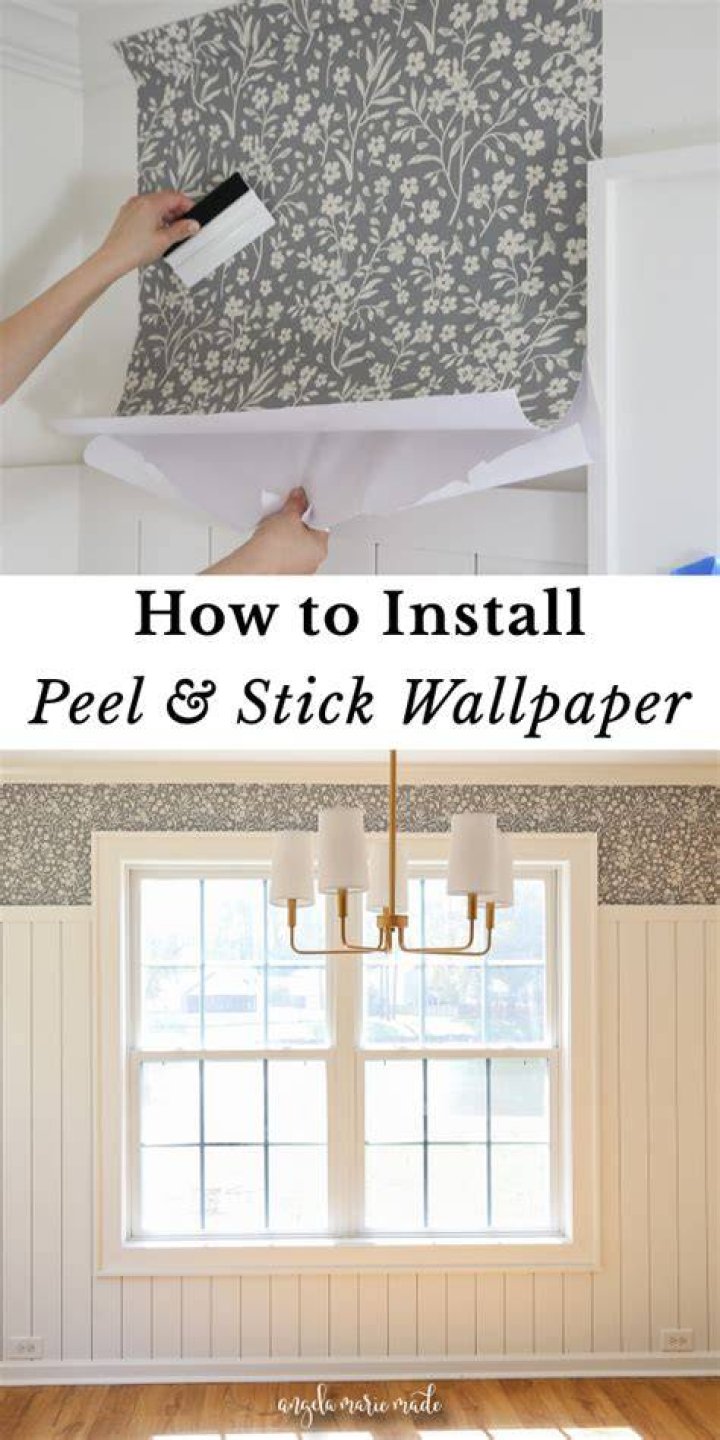Is peel and stick wallpaper easy