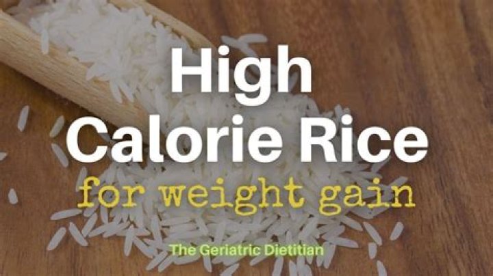 Is rice good for gaining weight