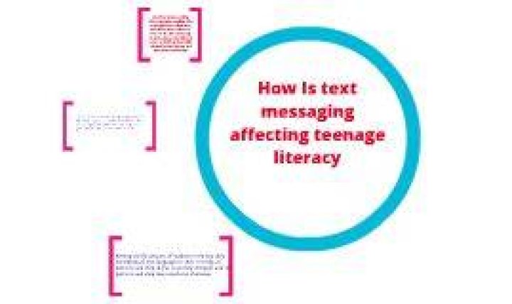 Is text messaging affecting literacy