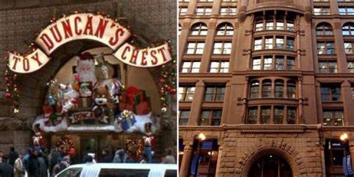 Is the toy shop in Home Alone real