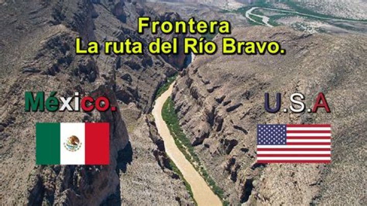 ¿Qué países atraviesa el Río Bravo