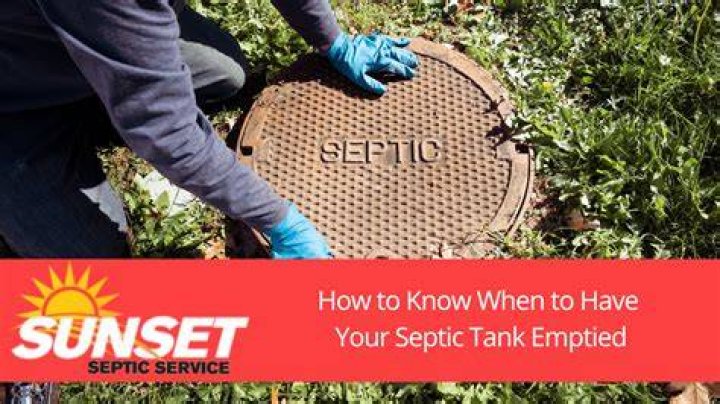 Should a septic tank be completely emptied