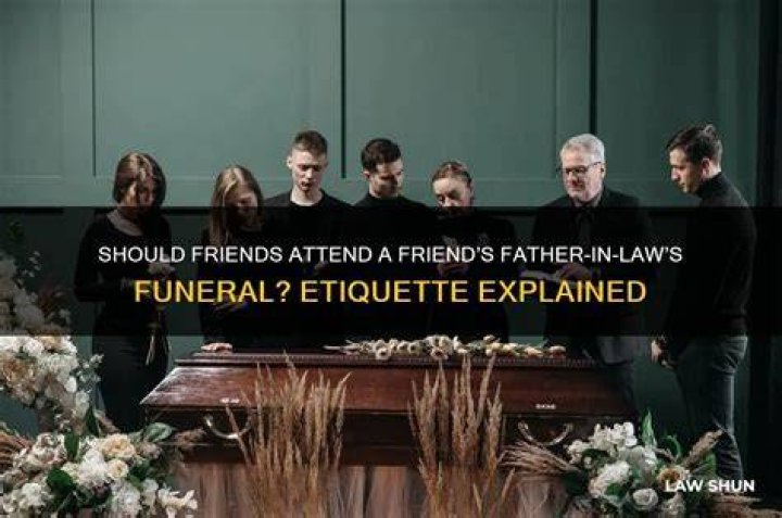 Should I go to an old friends funeral