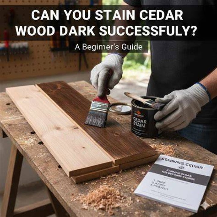 Should you stain cedar wood