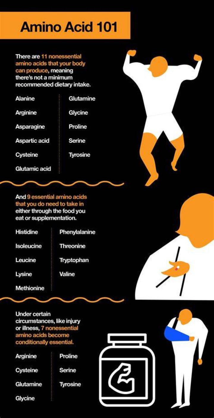 What amino acids can your body not make