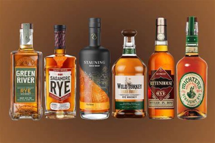 What are brands of rye whiskey