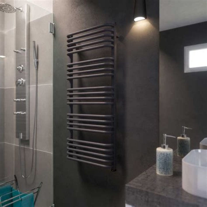 What are electric towel rails filled with