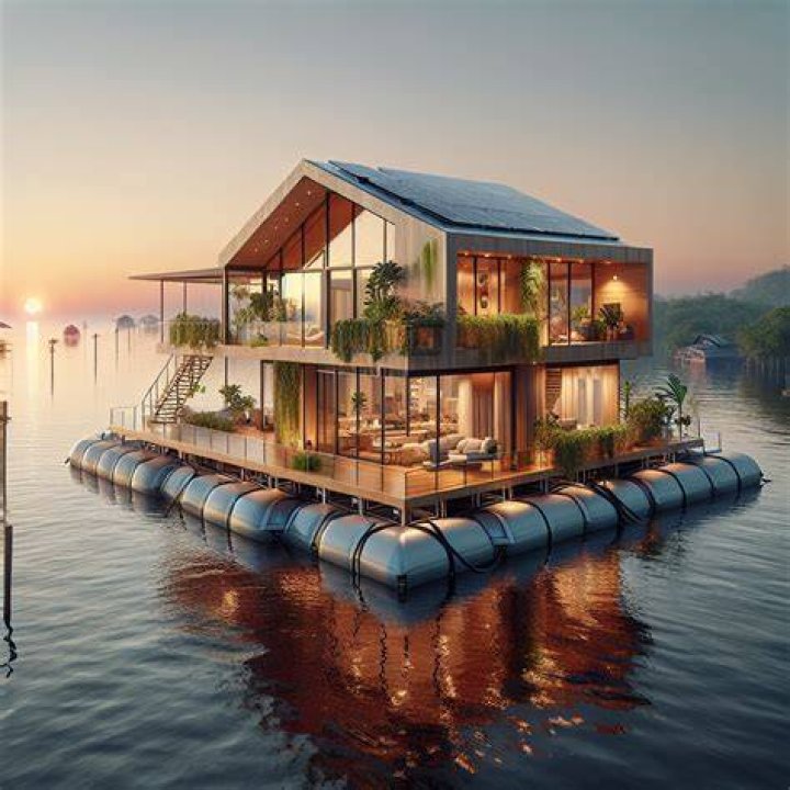 What are floating homes