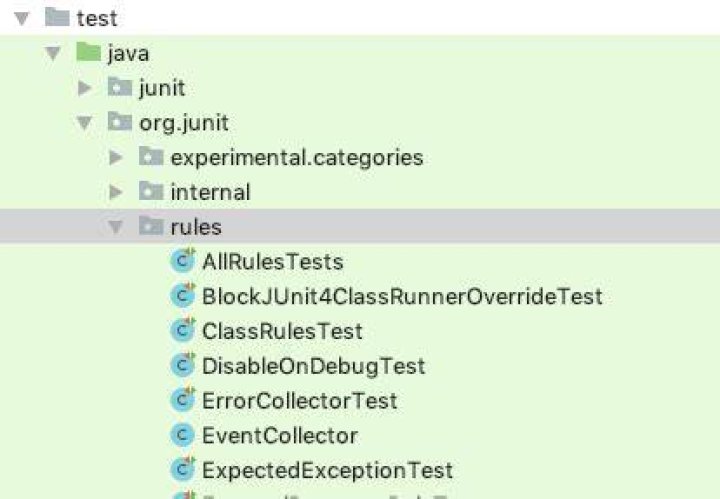 What are rules in JUnit