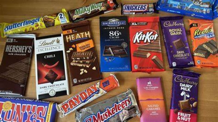 What are some white candies