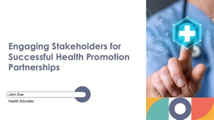 What are stakeholders in health promotion