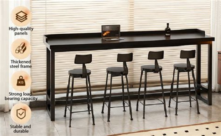 What are tall bar tables called