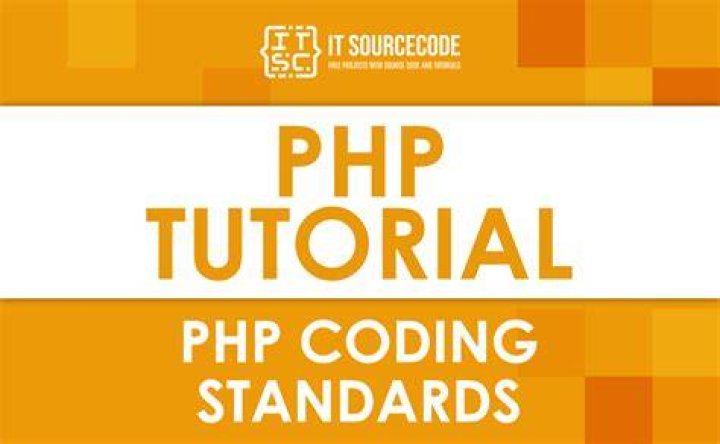 What are the coding standards in PHP