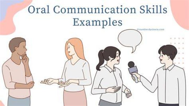 What are the oral communication activities