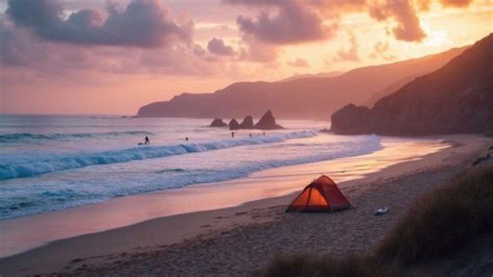 What beaches can you camp at in California
