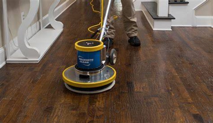 What can I use to clean waxed floors