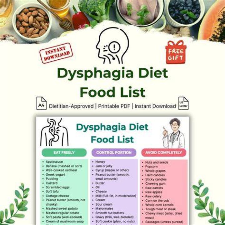 What can you eat when you have dysphagia