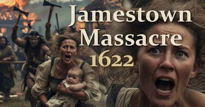 What caused the massacre of 1622