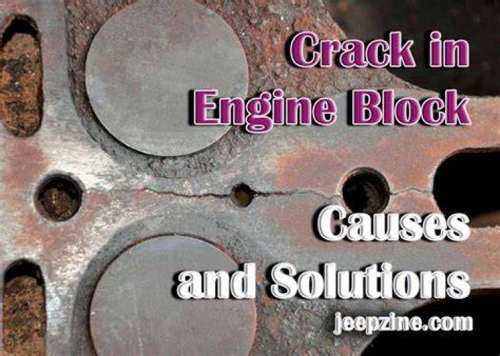 What causes a block to crack
