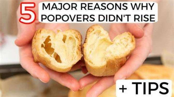 What causes popovers to rise