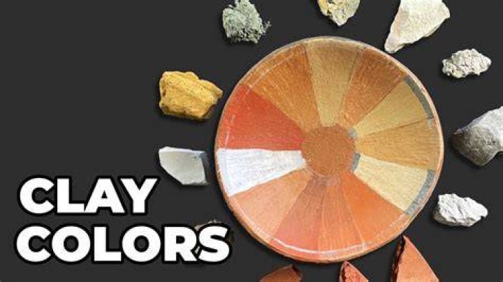 What color is natural clay