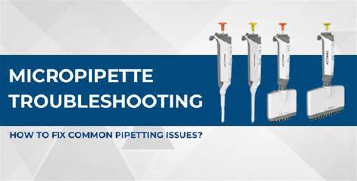 What common error in handling a micropipette can account for under pipetting