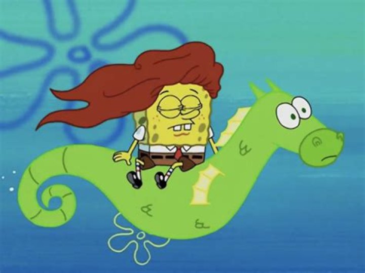 What did SpongeBob name his seahorse