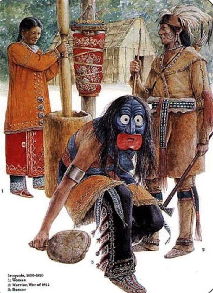 What did the Iroquois worship