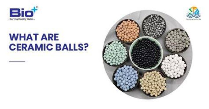What do ceramic balls do for water
