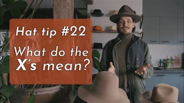 What do the Xs on hats mean