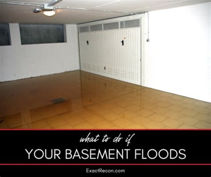 What do you do after your basement floods