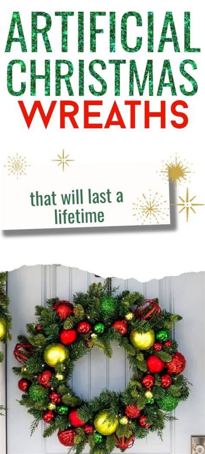 What do you do with a live wreath after Christmas