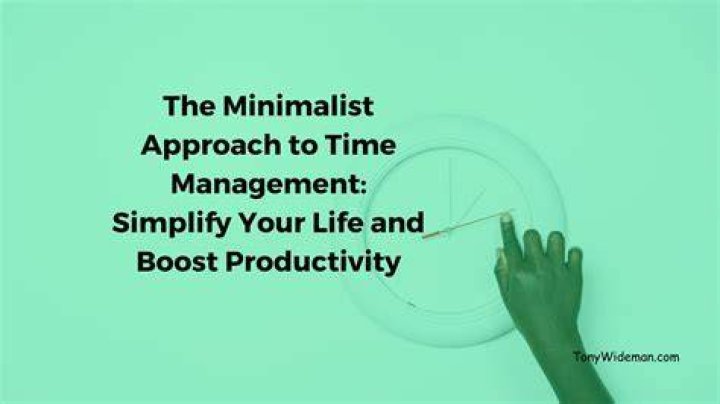What do you mean by minimalist approach