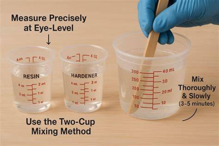 What do you mix epoxy resin in