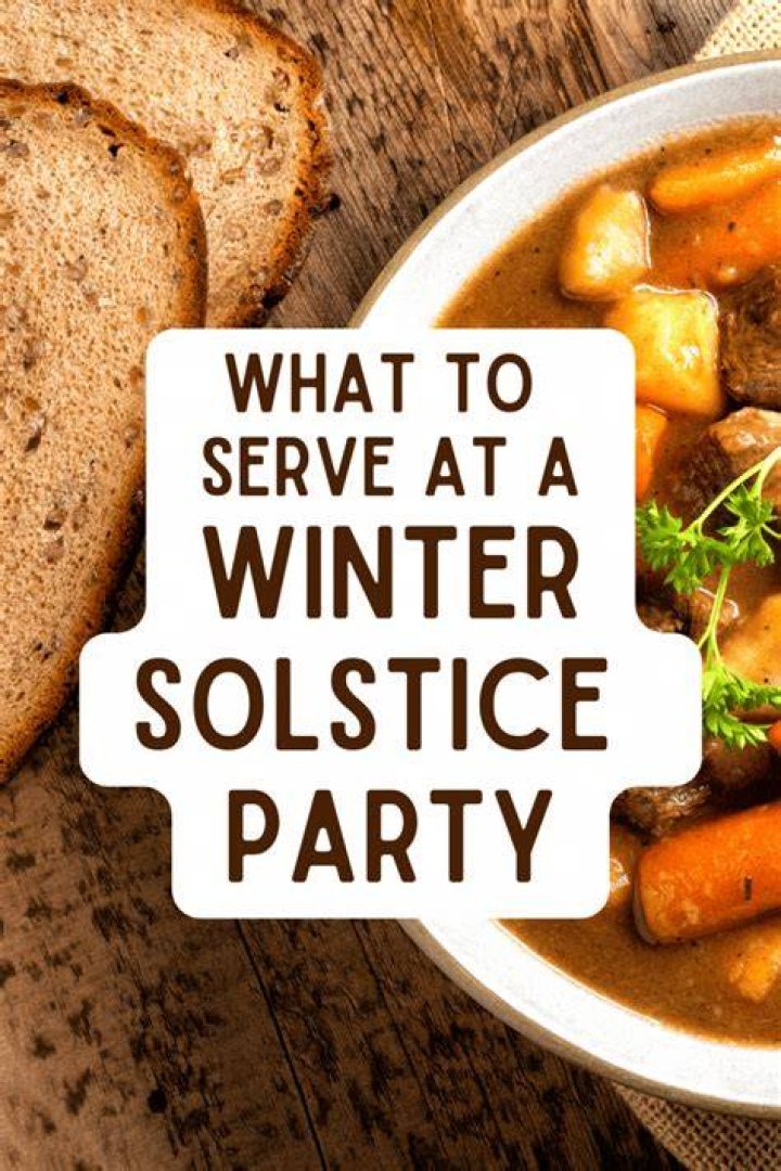 What do you serve at a winter party