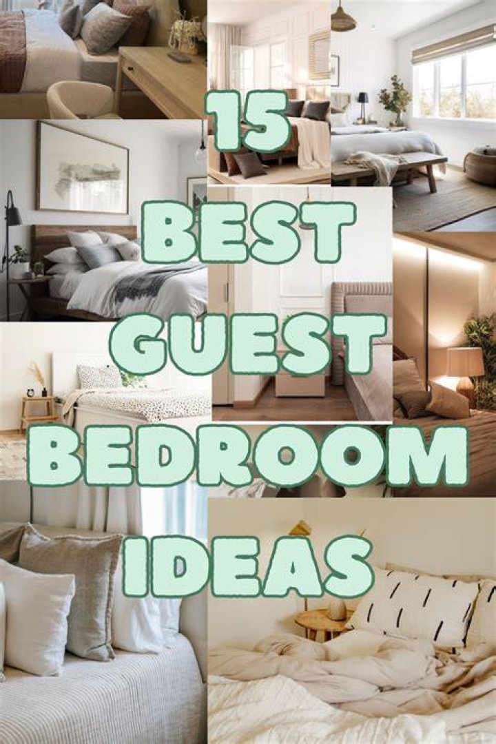 What does a guest bedroom need