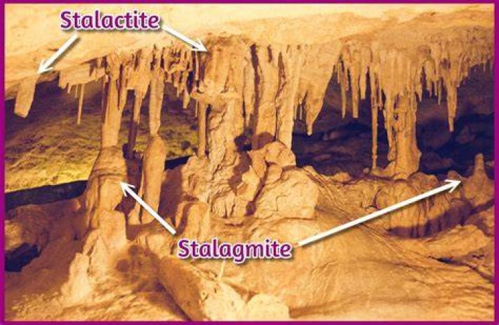 What does a stalactite look like