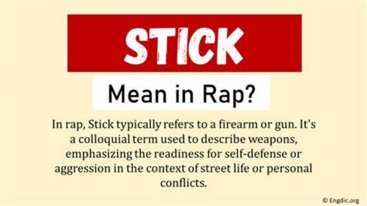 What does a stick mean in finance
