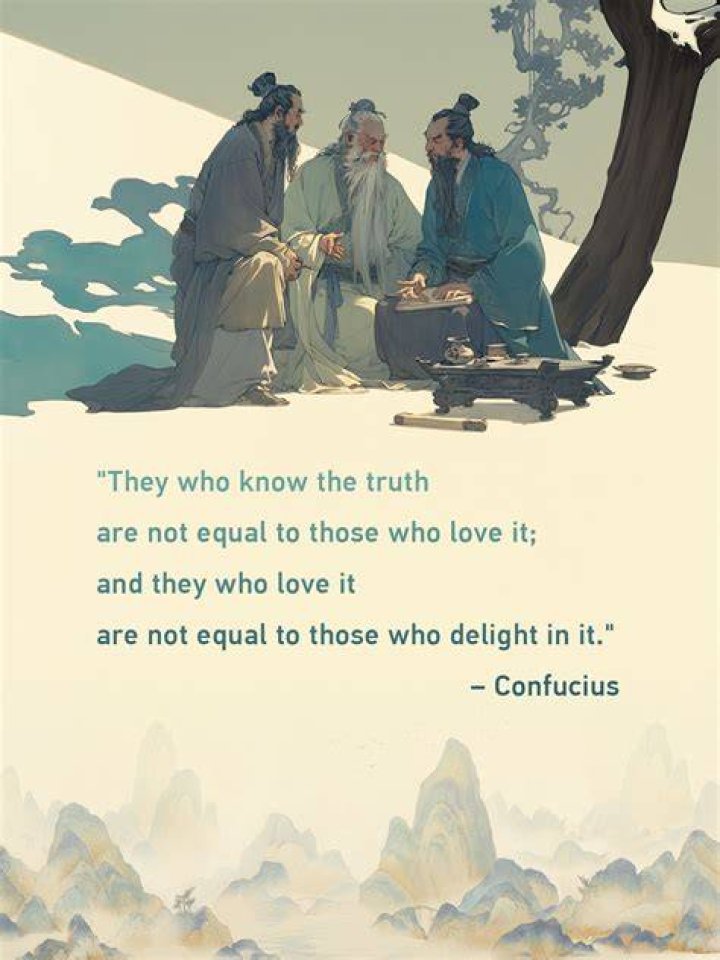 What does Confucius think is the proper way of ruling