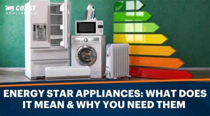 What does Energy Star mean on appliances