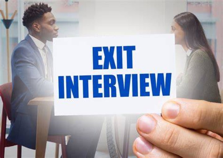 What does HR do with exit interviews